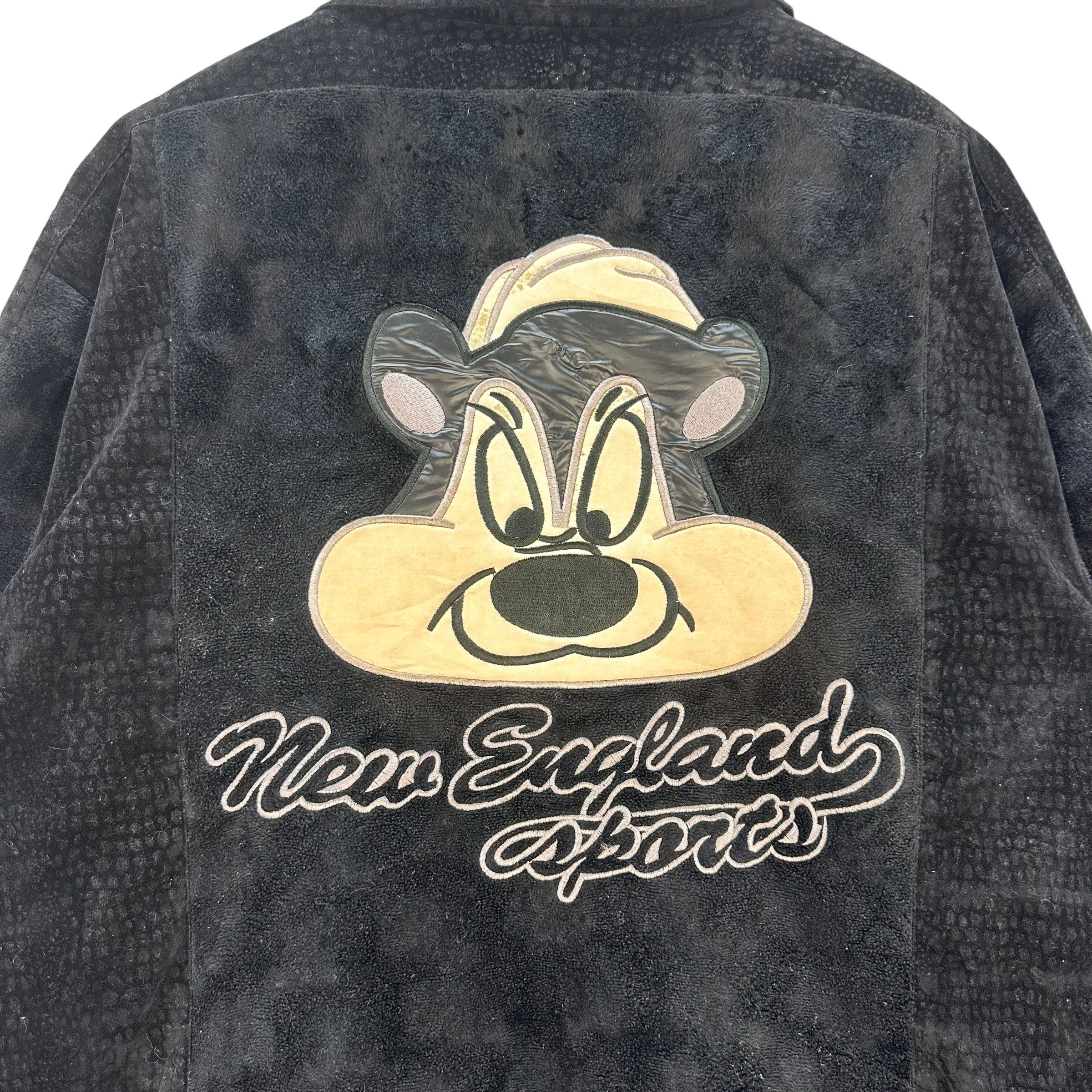 Japanese Brand New England Sports Big Logo Hybrid Jacket #8613-017 Size US XL / EU 56 / 4 - 2 Thumbnail