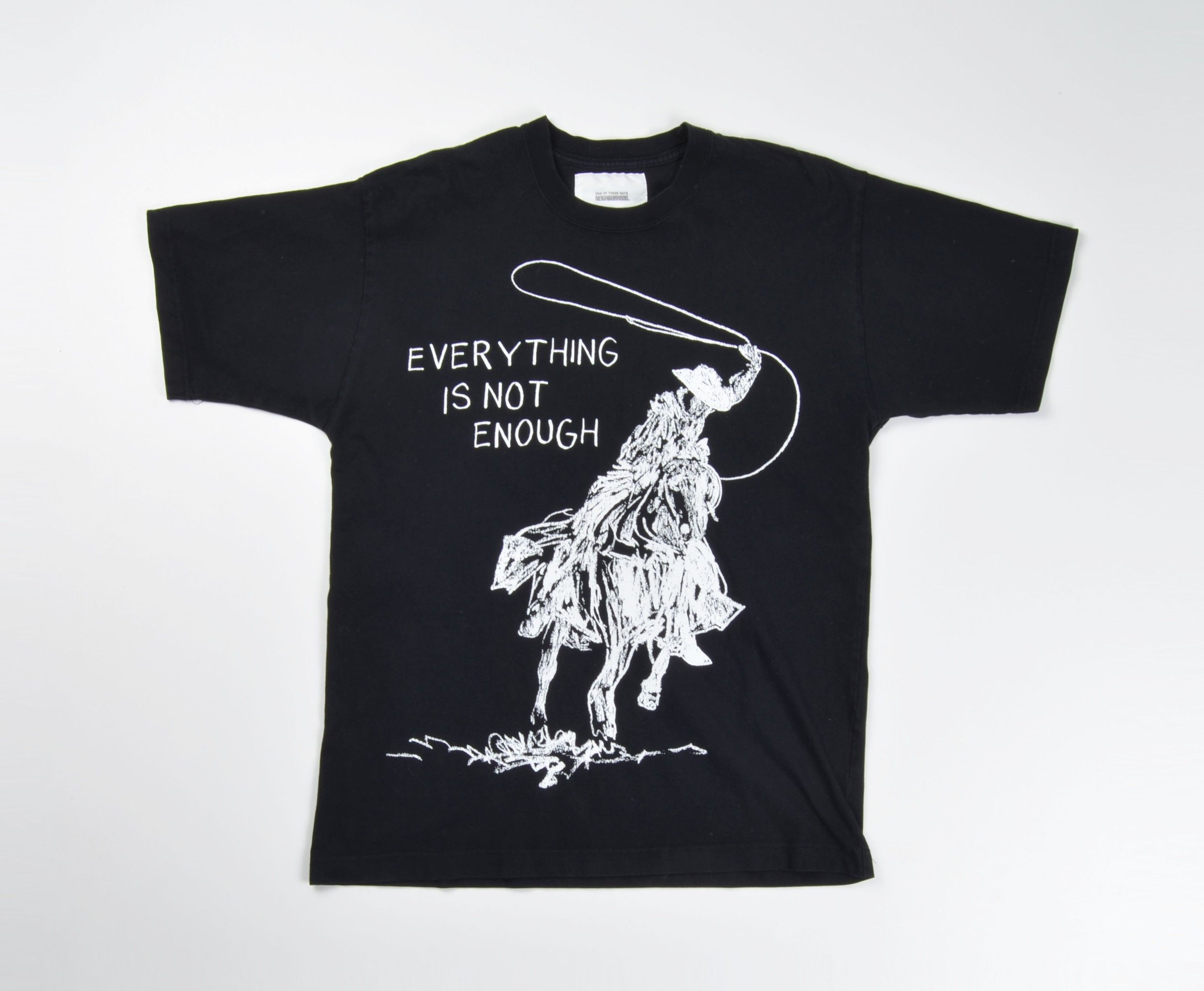 Neighborhood Neighborhood x One of These Days Printed Cotton T-Shirt Size US M / EU 48-50 / 2 - 1 Thumbnail