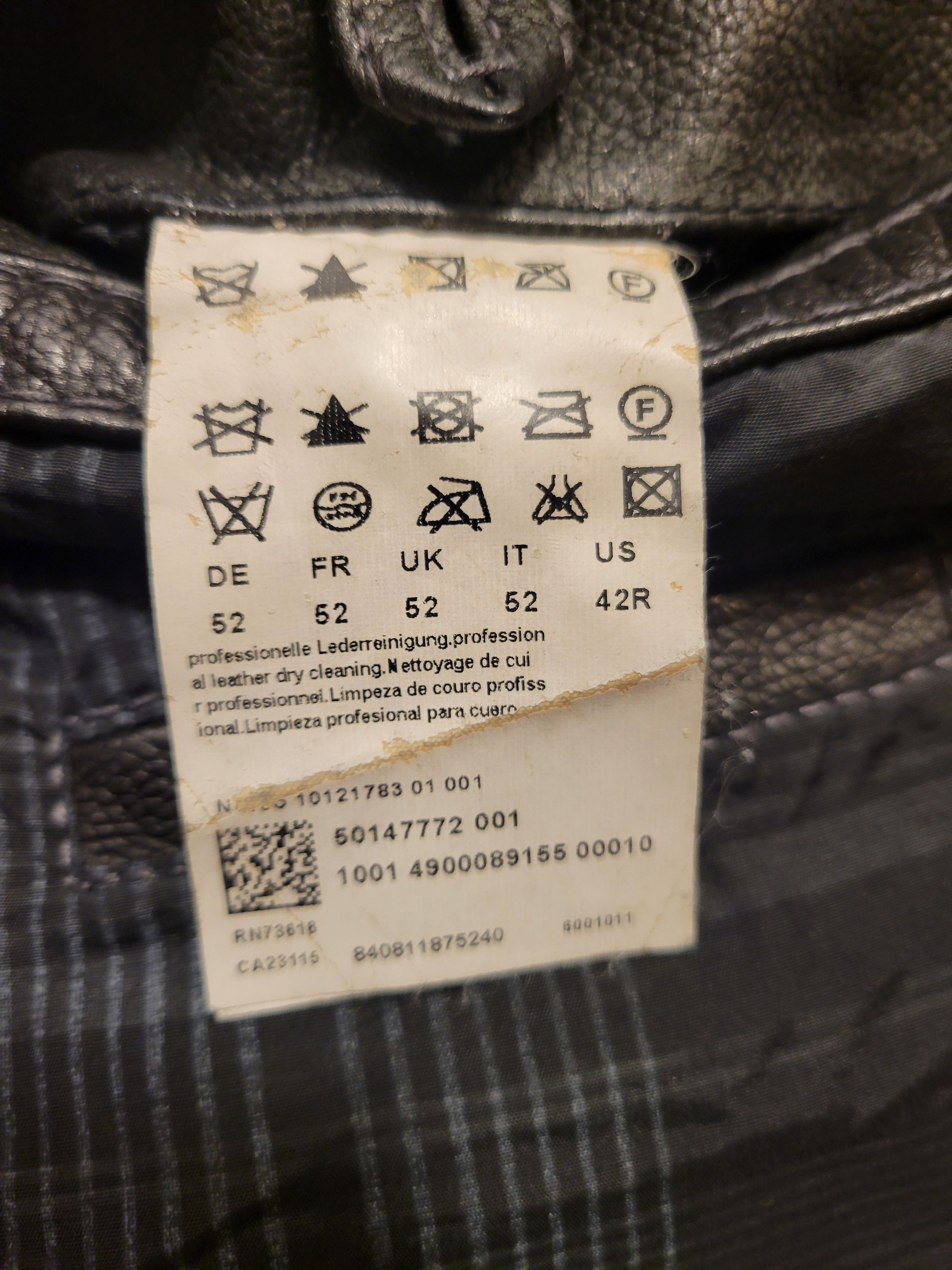 Hugo Boss Leather Jacket Size US L / EU 52-54 / 3 - 4 Thumbnail