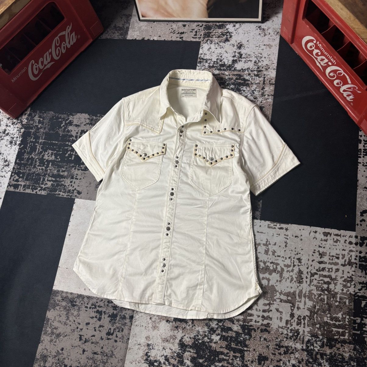 Nicole Club Nicole Club For Men Button Up Shirt Size US S / EU 44-46 / 1 - 1 Thumbnail