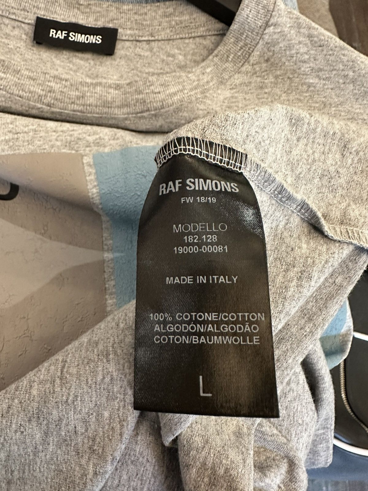 Raf Simons RAF SIMONS LSD GRAPHIC T SHIRT Size US L / EU 52-54 / 3 - 7 Thumbnail
