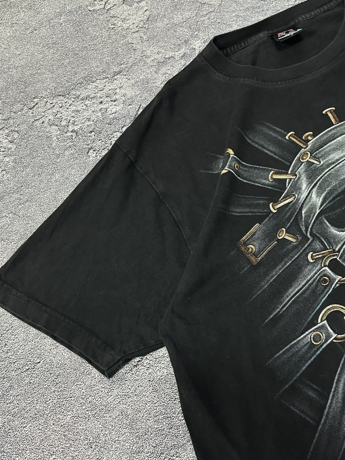 Vintage Vintage Hero Buff Silence Mask Skull Tee Black Large Size US L / EU 52-54 / 3 - 9 Thumbnail