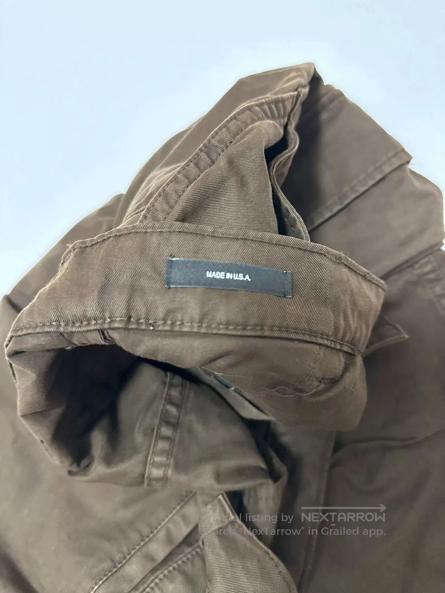 Cherry LA brown cargo pants made in usa. Size US 28 / EU 44 - 4 Thumbnail