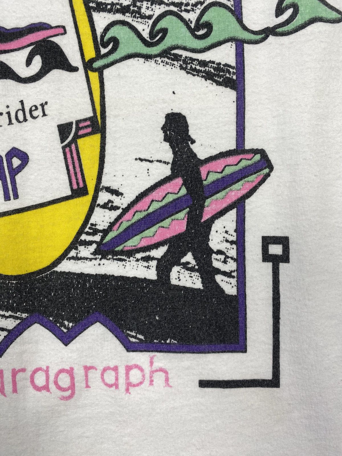 Other Vintage 90s Paragraph Surfrider T Shirt Size L / US 10 / IT 46 - 8 Thumbnail