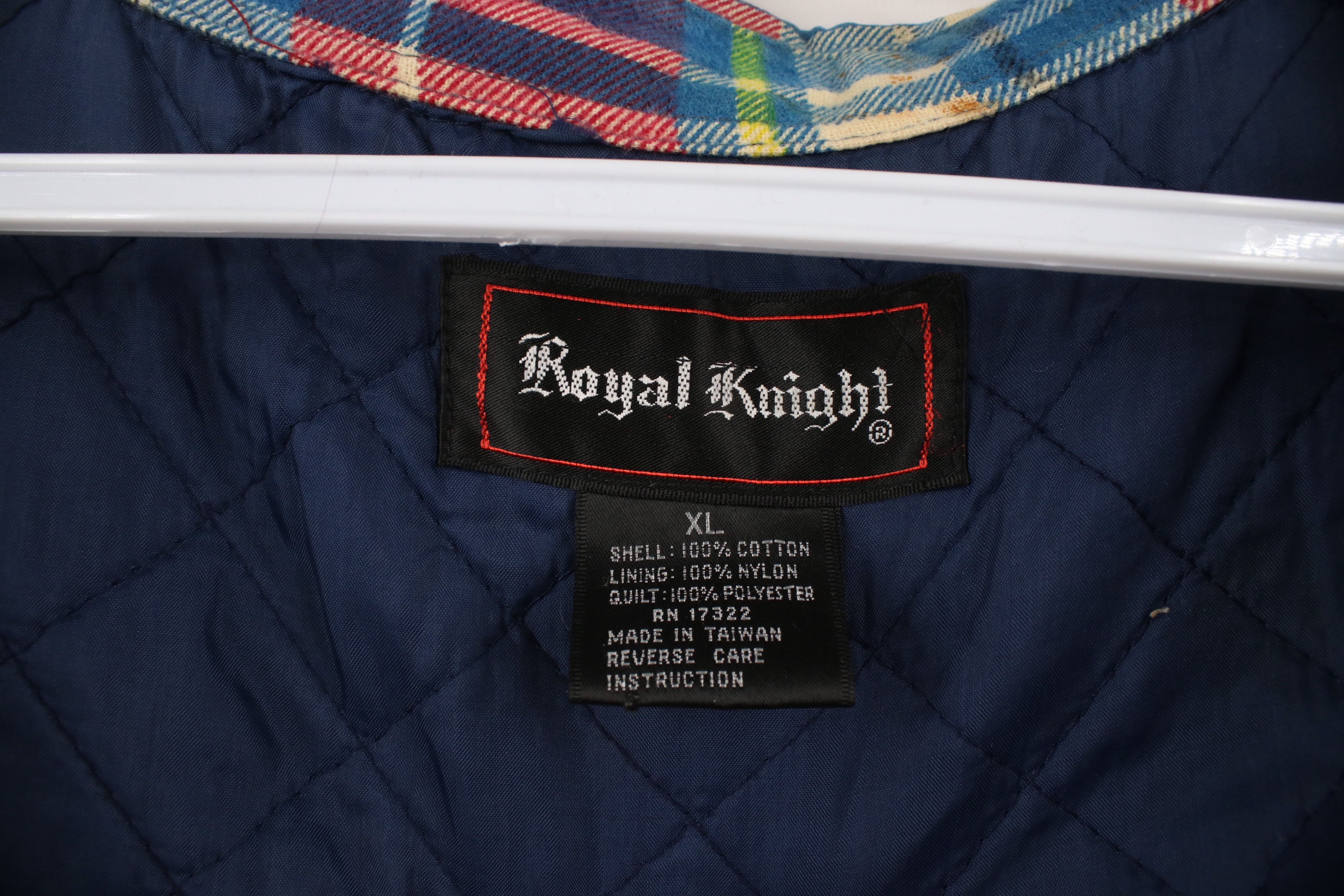 Vintage Vintage 90s Streetwear Flannel Quilted Button Shirt Jacket Size US XL / EU 56 / 4 - 14 Thumbnail