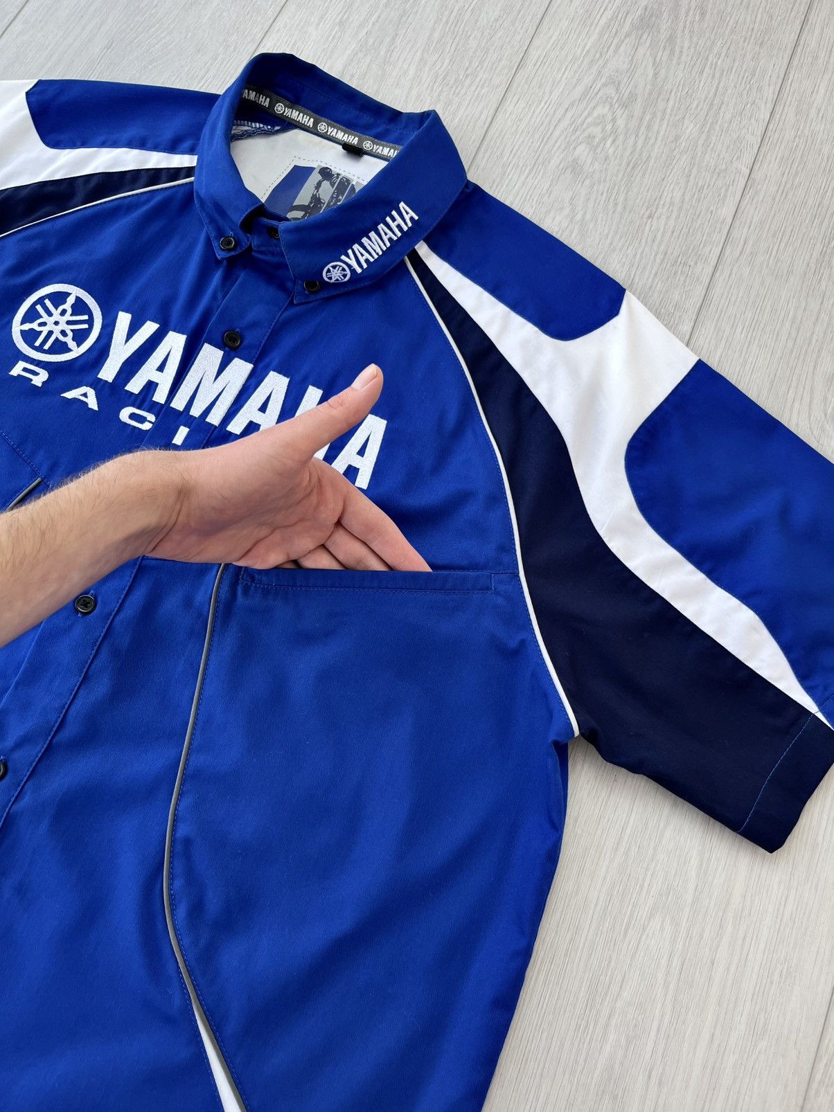 Japanese Brand Vintage Yamaha Racing Shirt Center Logo Y2K Japanese Hype 90 Size US XL / EU 56 / 4 - 5 Thumbnail