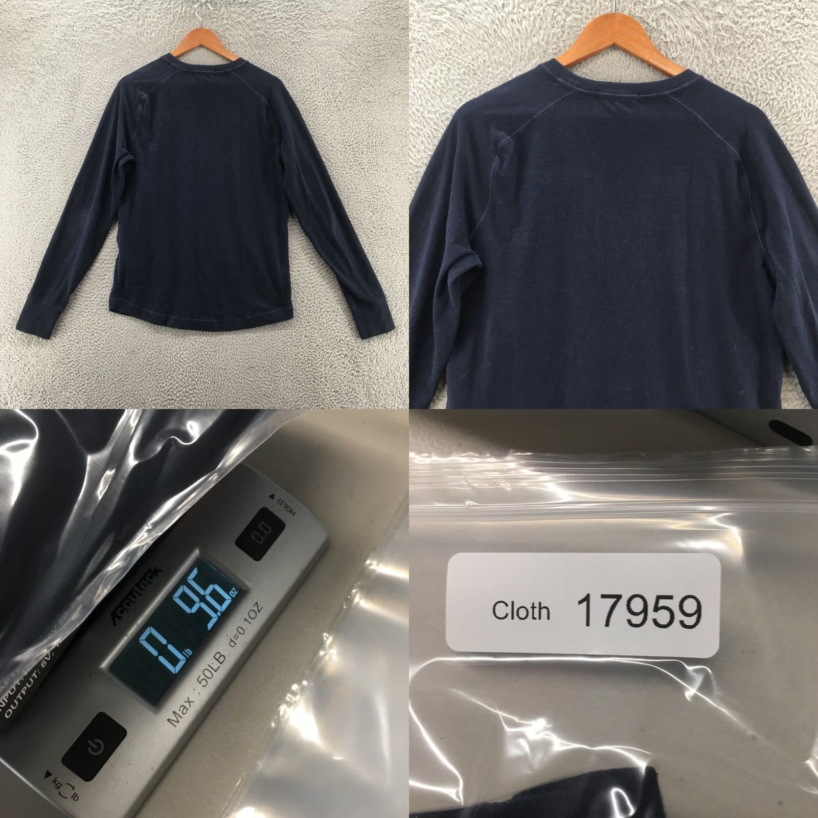 Banana Republic Banana Republic Sweatshirt Mens Small Blue Cotton Blend Long Sleeve Pullover Size US S / EU 44-46 / 1 - 8 Thumbnail