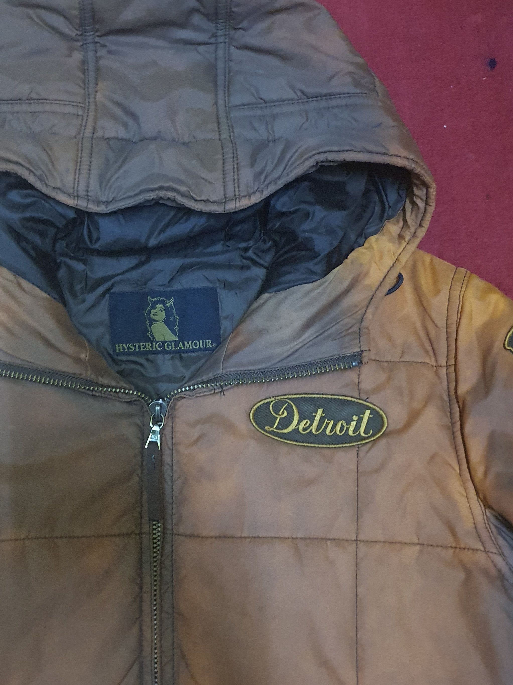 Hysteric Glamour Hysteric Glamour (washed-out) patchwork hooded light jacket Size US XS / EU 42 / 0 - 3 Thumbnail