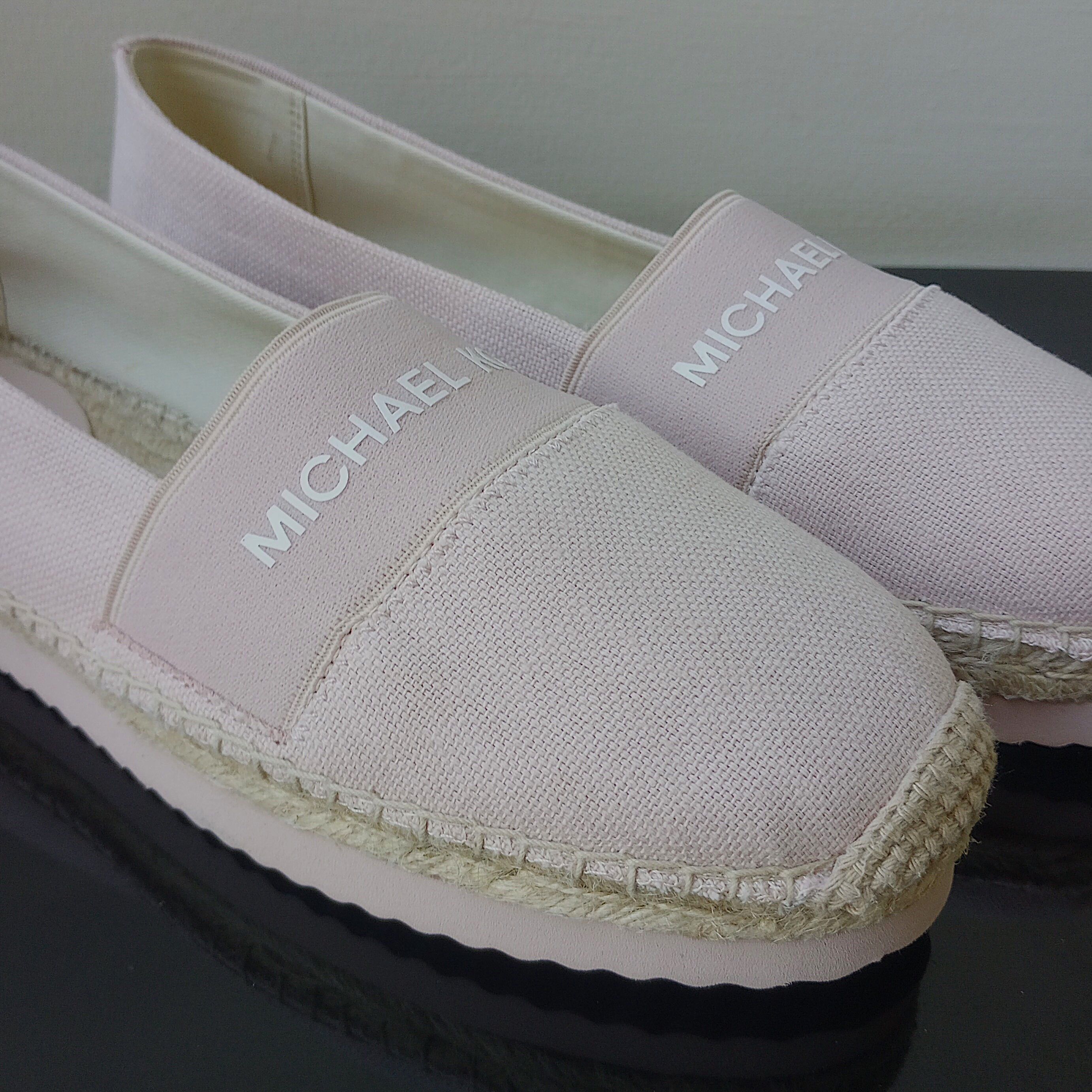 Michael Kors Michael Michael Kors Women's Vicky Espadrille in Soft Pink Size US 10 / IT 40 - 5 Thumbnail