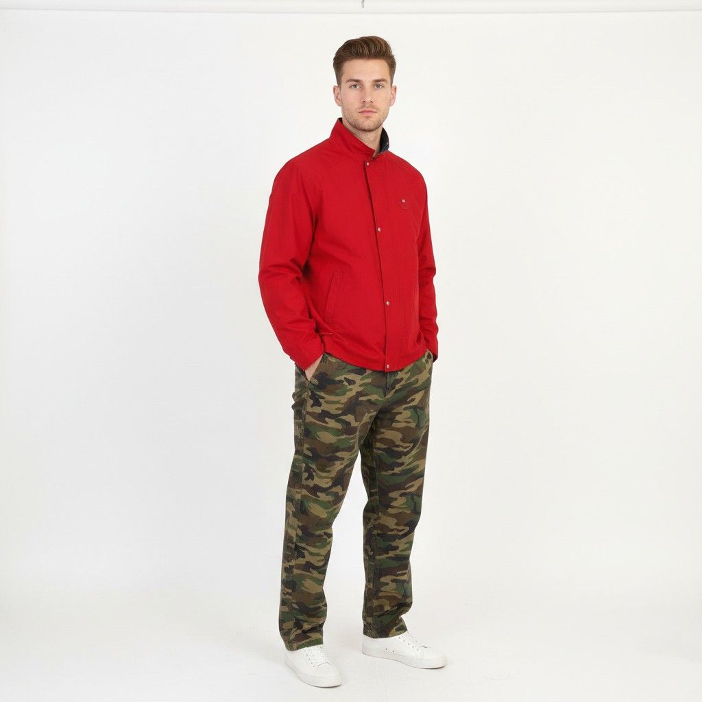 Vintage Rukka Men XL Jacket Red Lightweight Full Zipper 6843 Size US XL / EU 56 / 4 - 1 Thumbnail