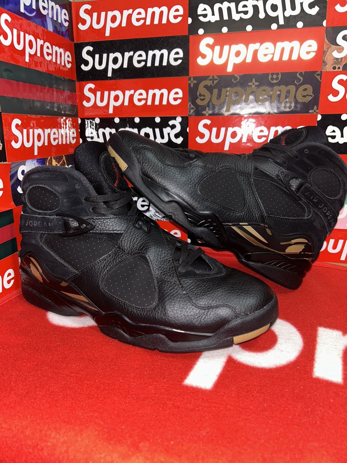 Jordan 8 Retro ‘OVO Black’ AA1239-045 size 13