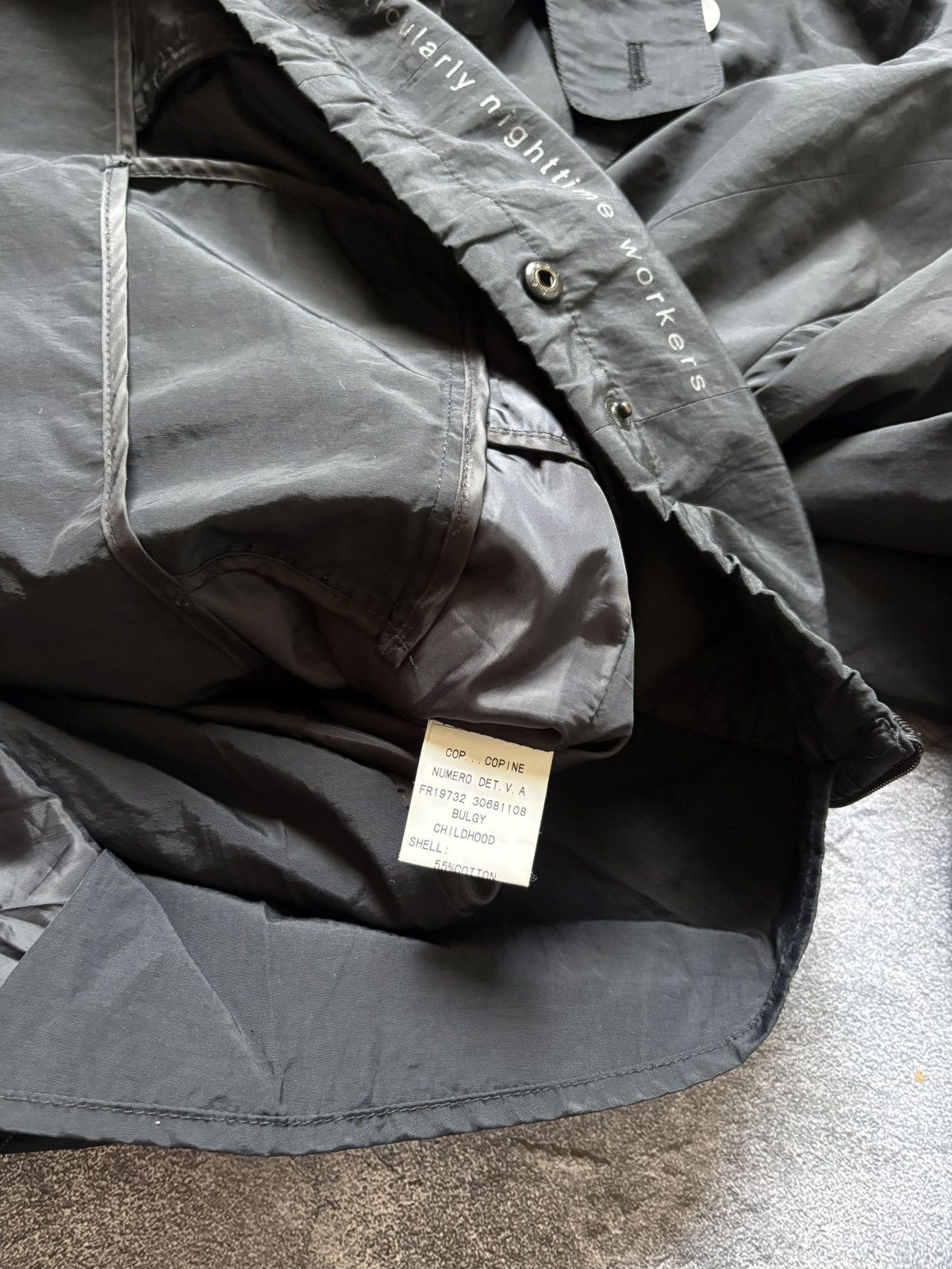 Cop Copine Vintage Cop Copine Avant Garde Black Coat Jacket Size XS / US 0-2 / IT 36-38 - 10 Thumbnail