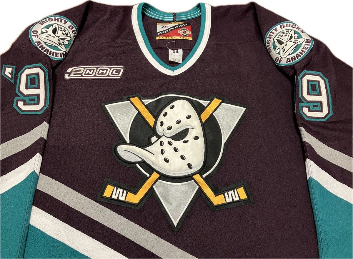 NHL Anaheim Mighty Ducks Pro Player Authentic NHL Hockey Jersey Size US XXL / EU 58 / 5 - 2 Thumbnail