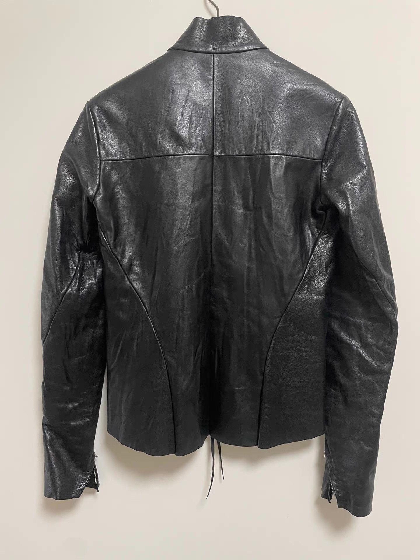 Ma+ m.a+ 14FW Zipped Sleeve Biker Jacket, Ｑ25 Size US M / EU 48-50 / 2 - 5 Thumbnail