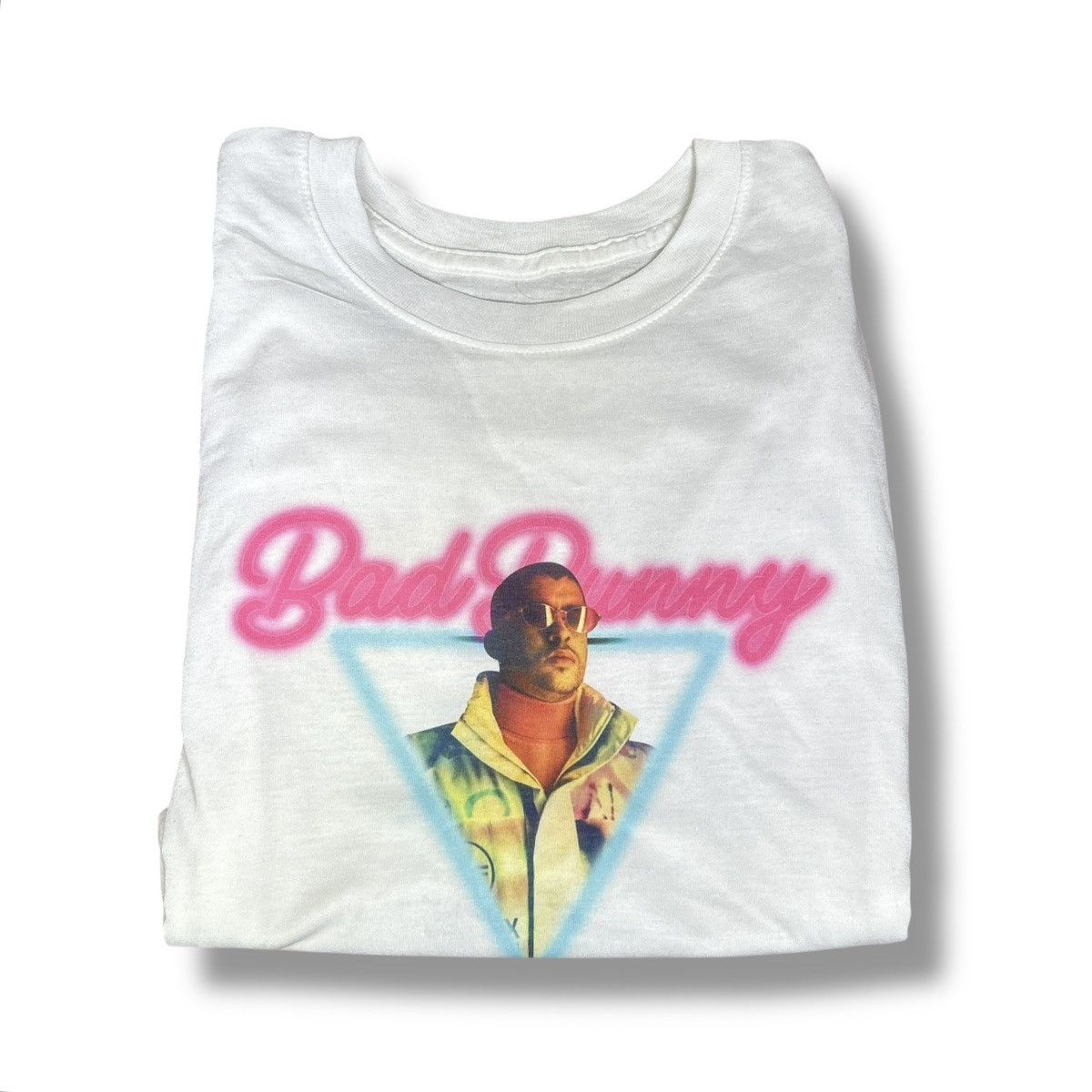 Other Bad Bunny White Graphic Music Tshirt Size Small - "Terry" Size S / US 4 / IT 40 - 1 Thumbnail