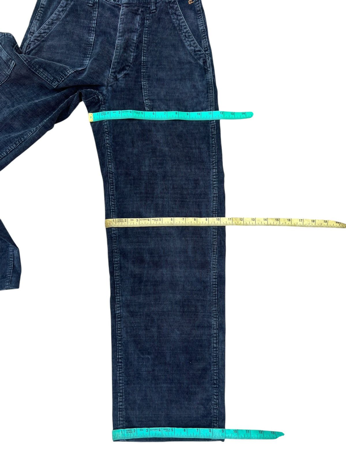 45rpm 2000s 45rpm Japan Fade Corduroy Blue Black Fatigue Pant Size US 28 / EU 44 - 5 Thumbnail