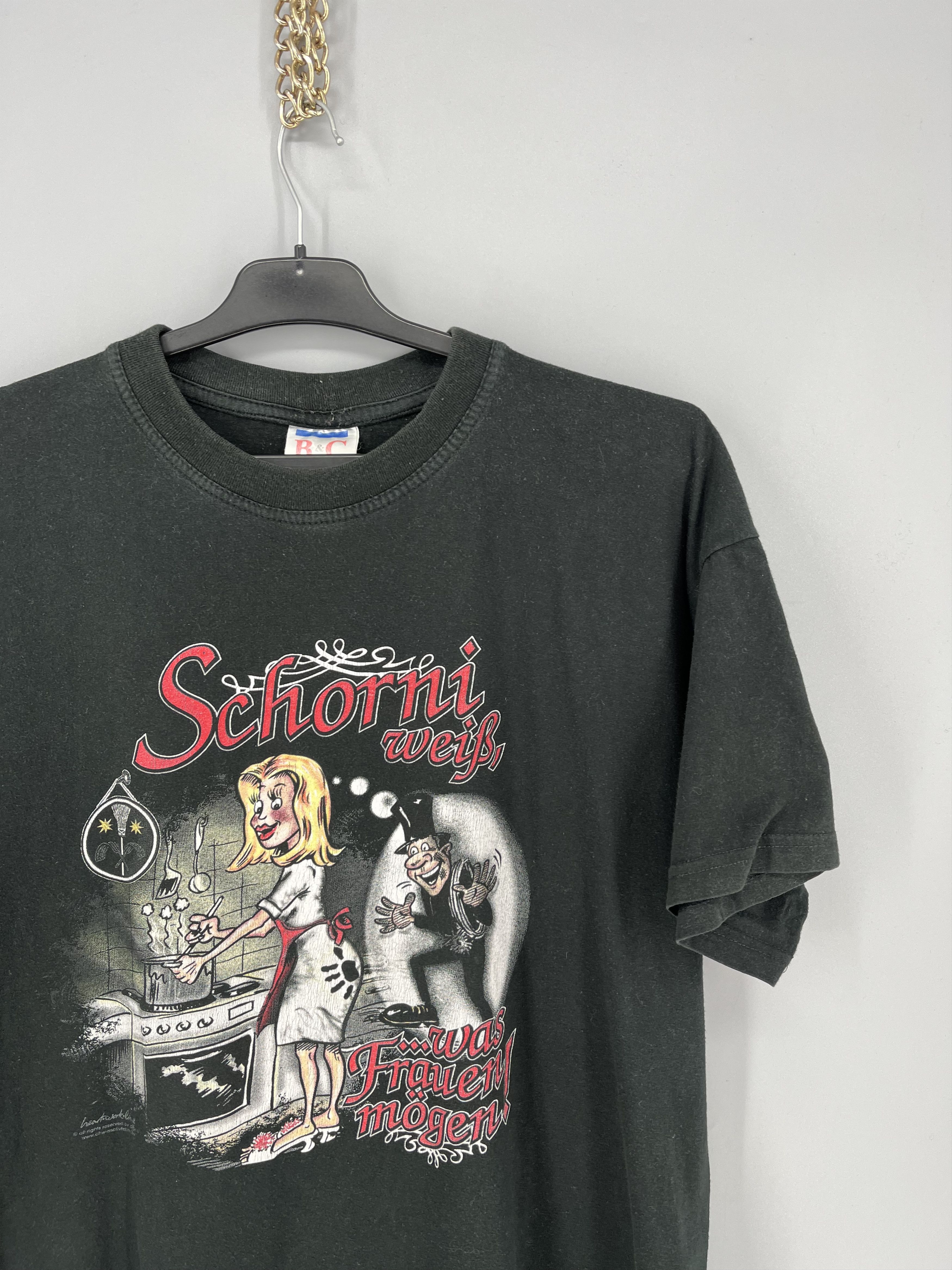Vintage Rare Vintage German Humor Graphic Tee Size US M / EU 48-50 / 2 - 5 Thumbnail