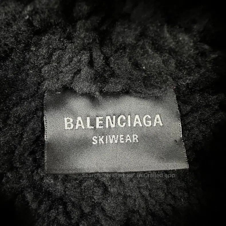 Balenciaga Balenciaga Ski Hoodie with Reflective Logo and Fleece Lini Size US S / EU 44-46 / 1 - 6 Thumbnail
