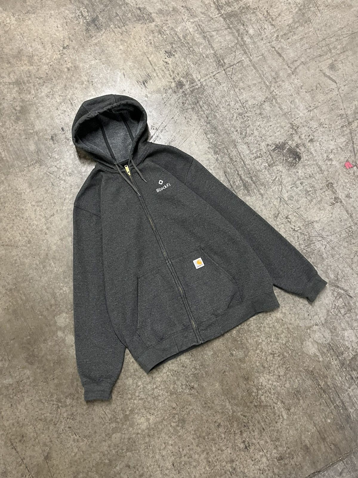 Carhartt × Vintage Carhartt zip up hoodie vintage streetwear hype rare skater Size US L / EU 52-54 / 3 - 1 Thumbnail