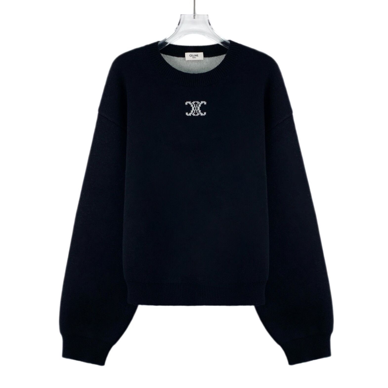 Celine Celine Black Sweater S Women Size S / US 4 / IT 40 - 1 Thumbnail