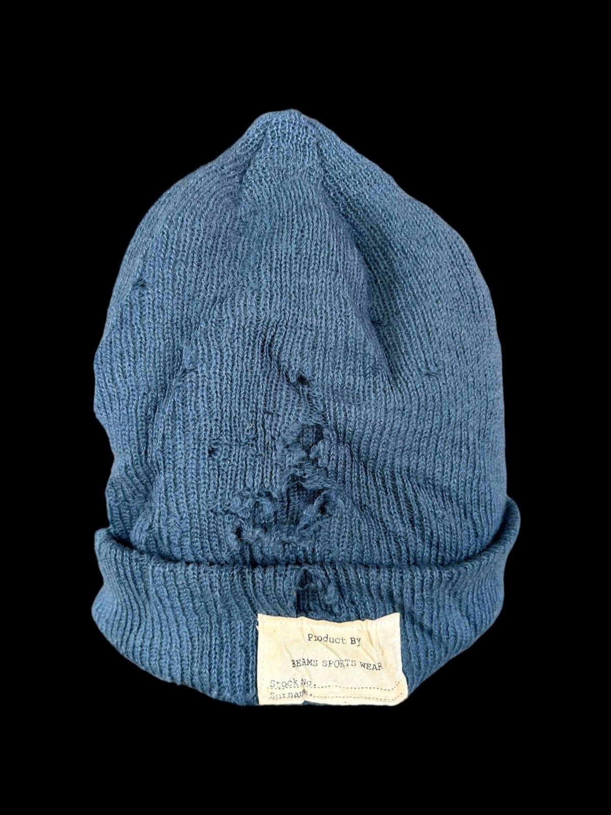 Vtg Made in Japan Beams Distressed Beanie Hats