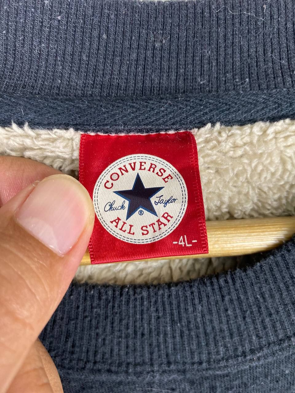 Converse converse chuck taylor sweatshirt fleece lining Size US XXL / EU 58 / 5 - 3 Thumbnail