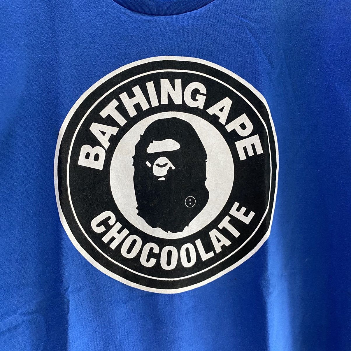 Bape × CHOCOOLATE BAPE X CHOCOOLATE RARE BIG LOGO TEE Size US L / EU 52-54 / 3 - 5 Thumbnail