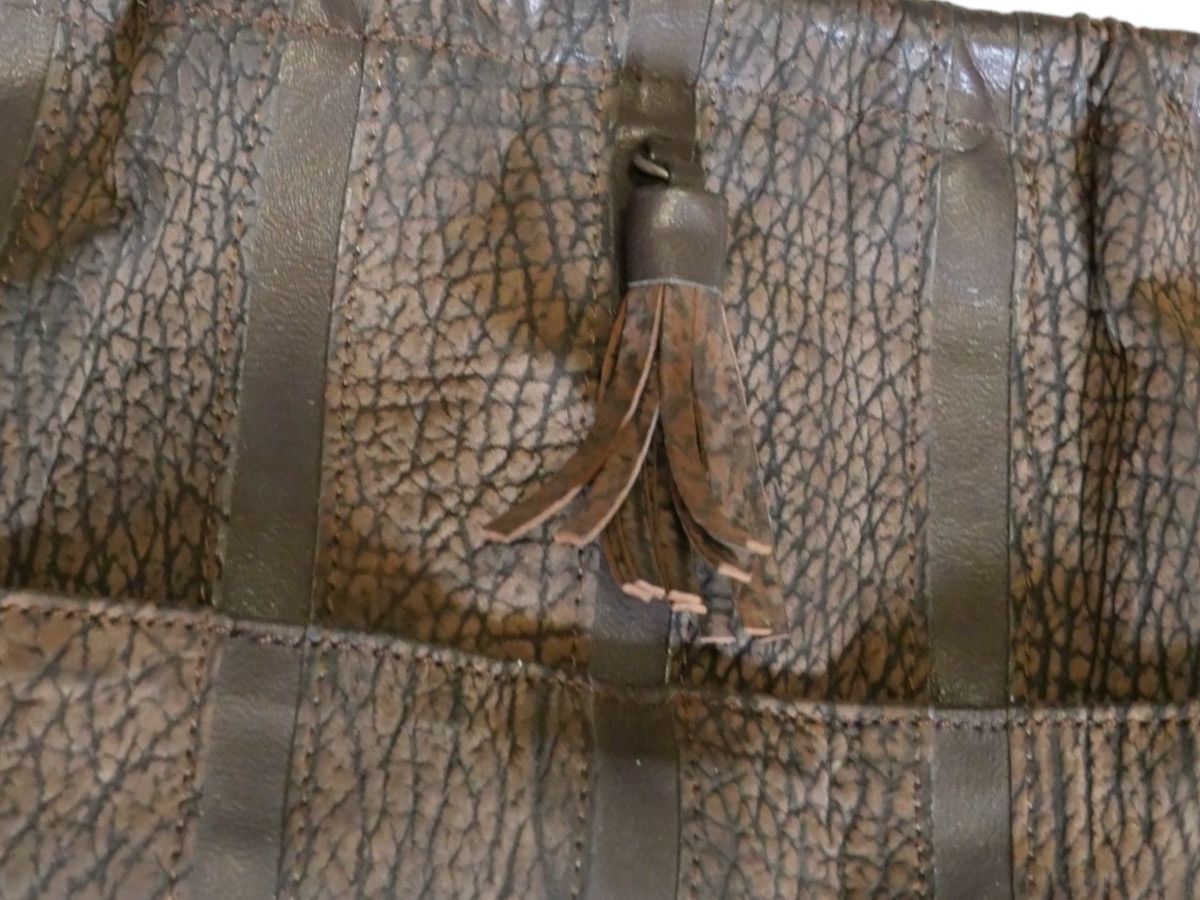GENUINE SHARK SKIN BAG 12*10 inc