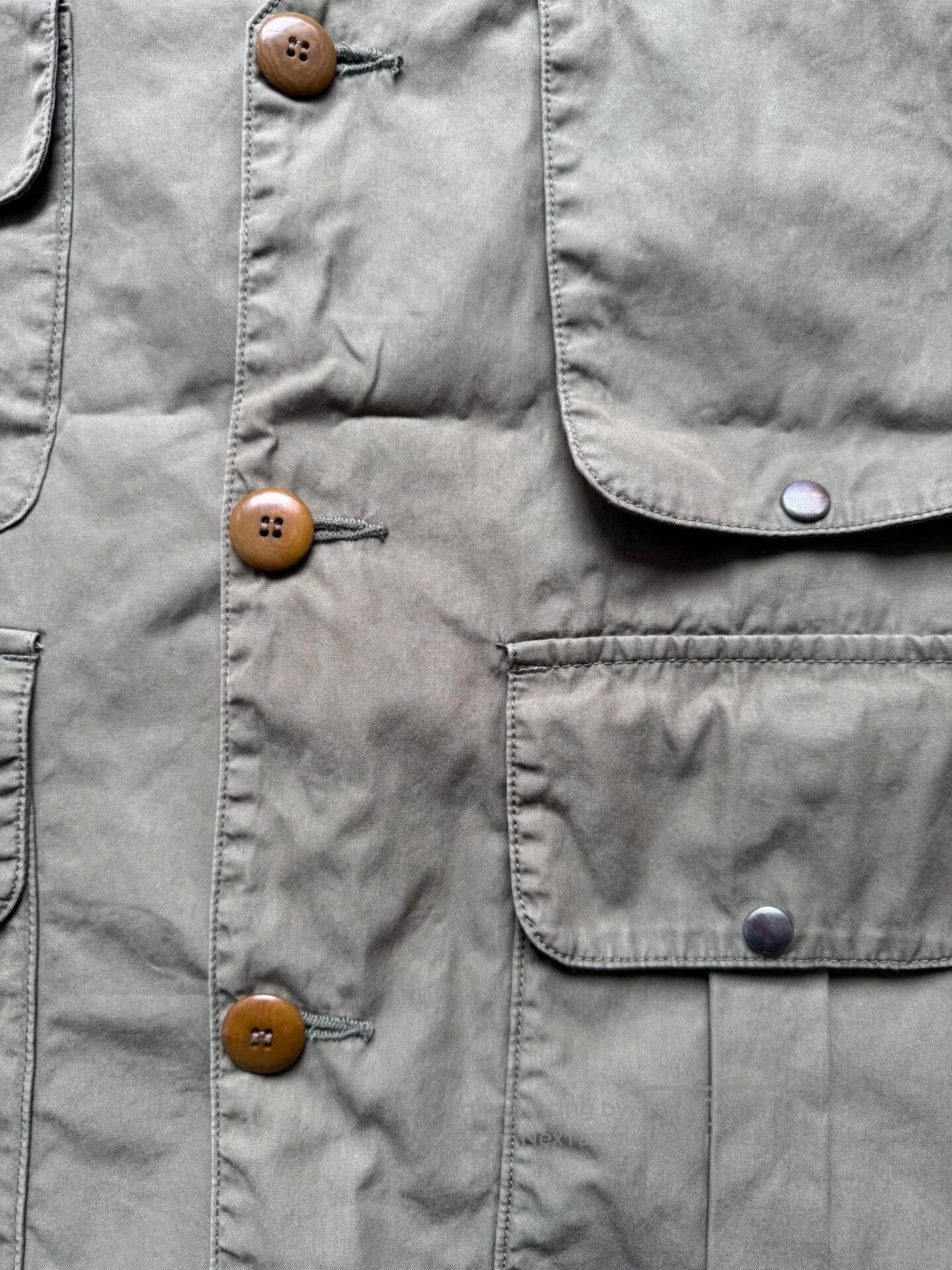 Visvim VISVIM Minto Hunting Vest in Olive Green. Size US XXL / EU 58 / 5 - 6 Thumbnail
