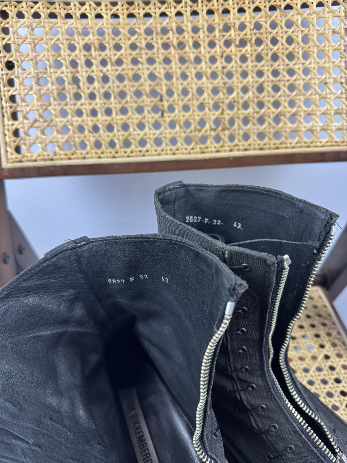 Dirk Bikkembergs × Vintage Dirk Bikkembergs Boots vintage SS00 very rare💀💀💀 Size US 10 / EU 43 - 9 Thumbnail