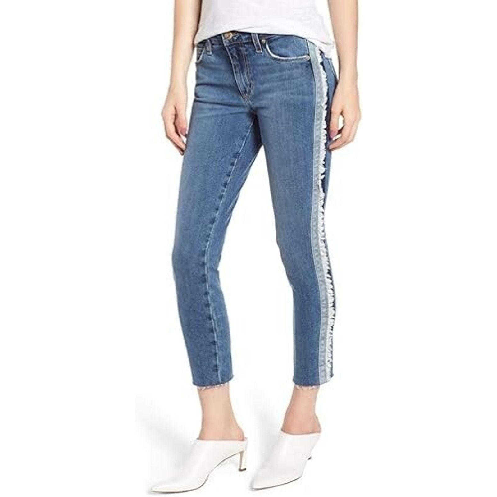 Joe's Joe's Womens Jeans Mid Rise Skinny Crop Size 28W A000829 Size 28" / US 6 / IT 42 - 1 Thumbnail