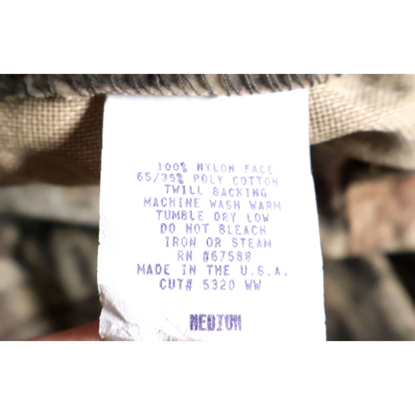 Vintage VINTAGE Whitewater Outdoors Baggy Cargo Pants Mens Medium 32 x 29 Brown Camo Nylon Zip Fly USA Made 90s Camouflage Cargo Army Style Pants Mens Size US 32 / EU 48 - 4 Thumbnail