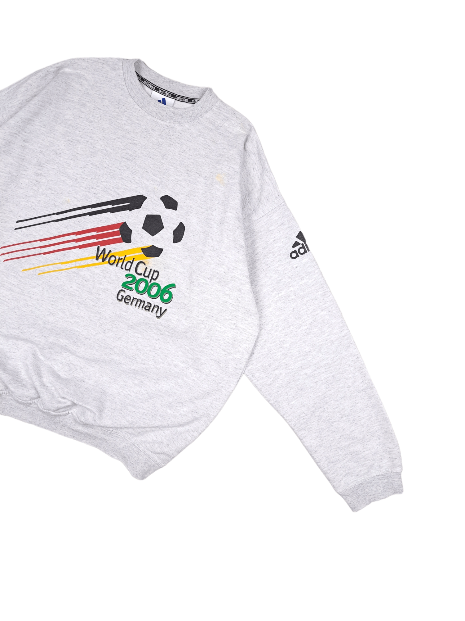 Adidas × Vintage Vintage 2006 FIFA World Cup Germany Adidas Grey Sweatshirt Size US XL / EU 56 / 4 - 3 Thumbnail