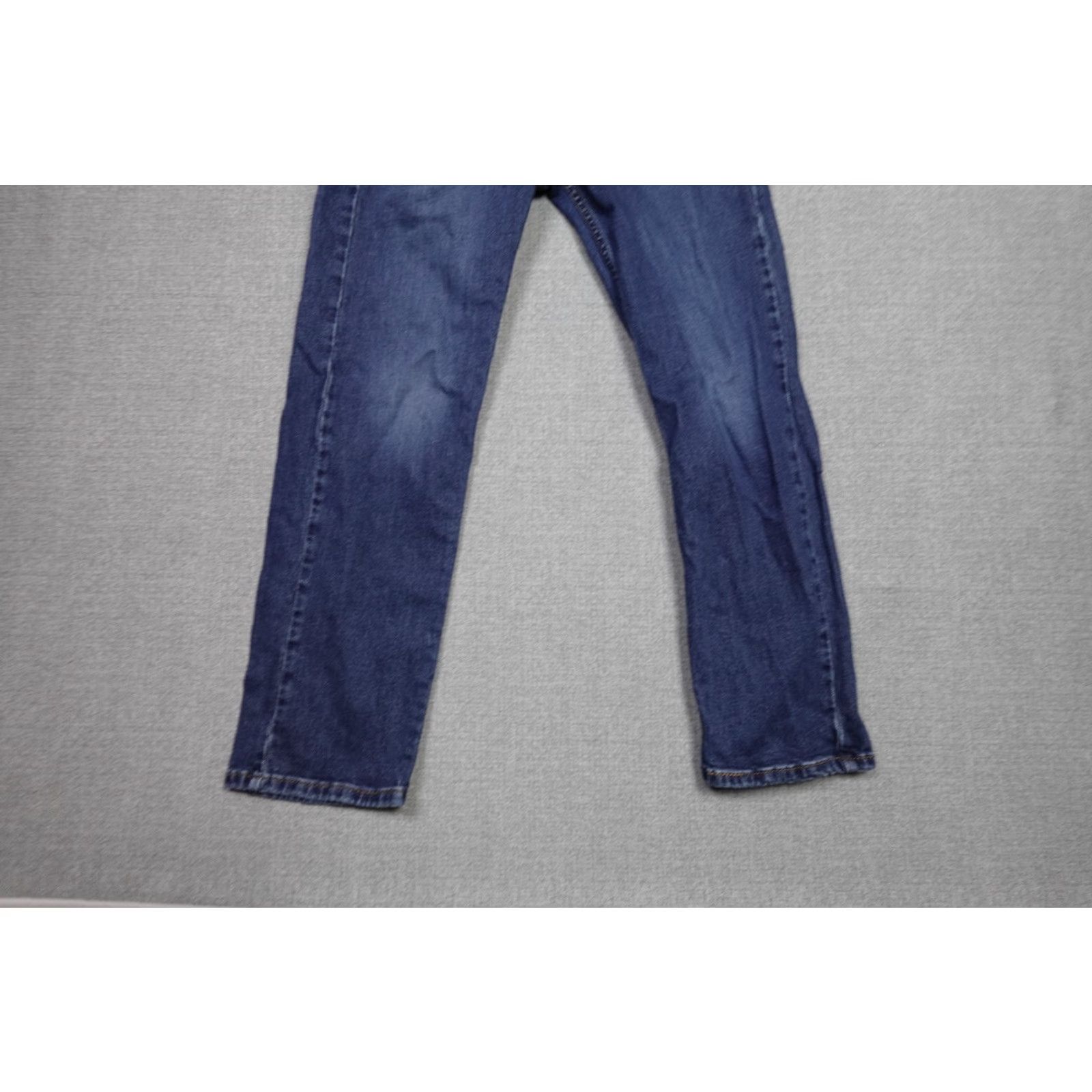 Levi's Levi's 505 Jeans Mens 32x30 Blue Relaxed Fit Dark Wash Denim Western Rancher Size US 32 / EU 48 - 3 Thumbnail
