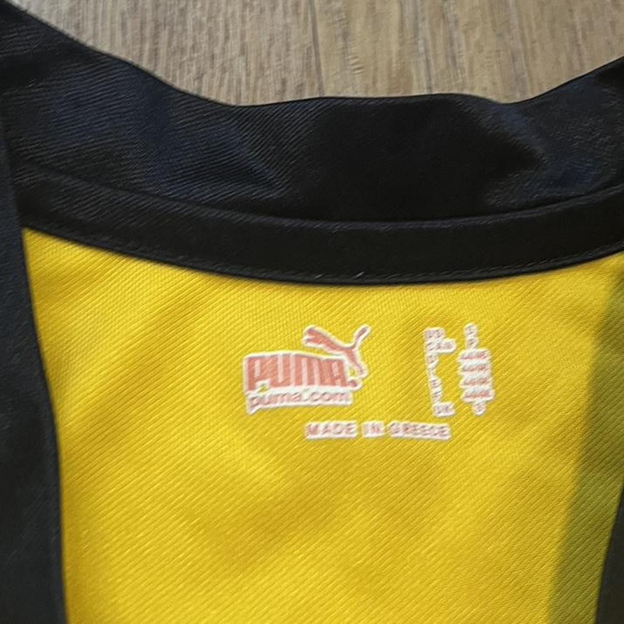 Puma 2011-12 Aek Puma yellow and black football shirt Size US S / EU 44-46 / 1 - 4 Thumbnail