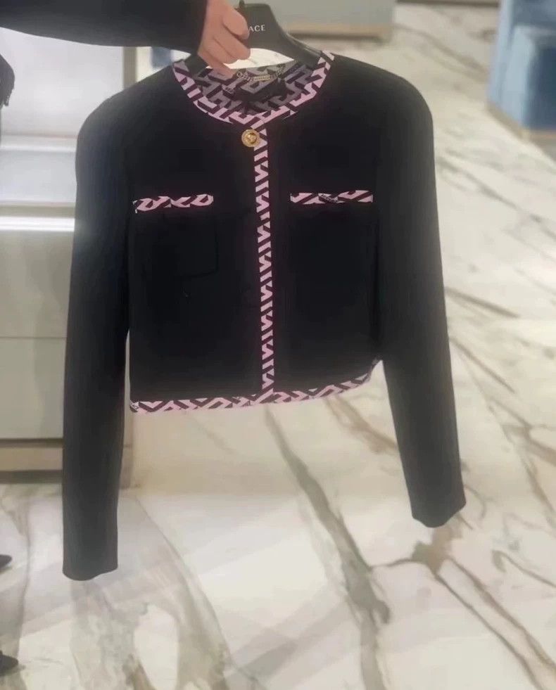 Versace Versace Wool jacket and small fragrant jacket Size M / US 6-8 / IT 42-44 - 2 Thumbnail