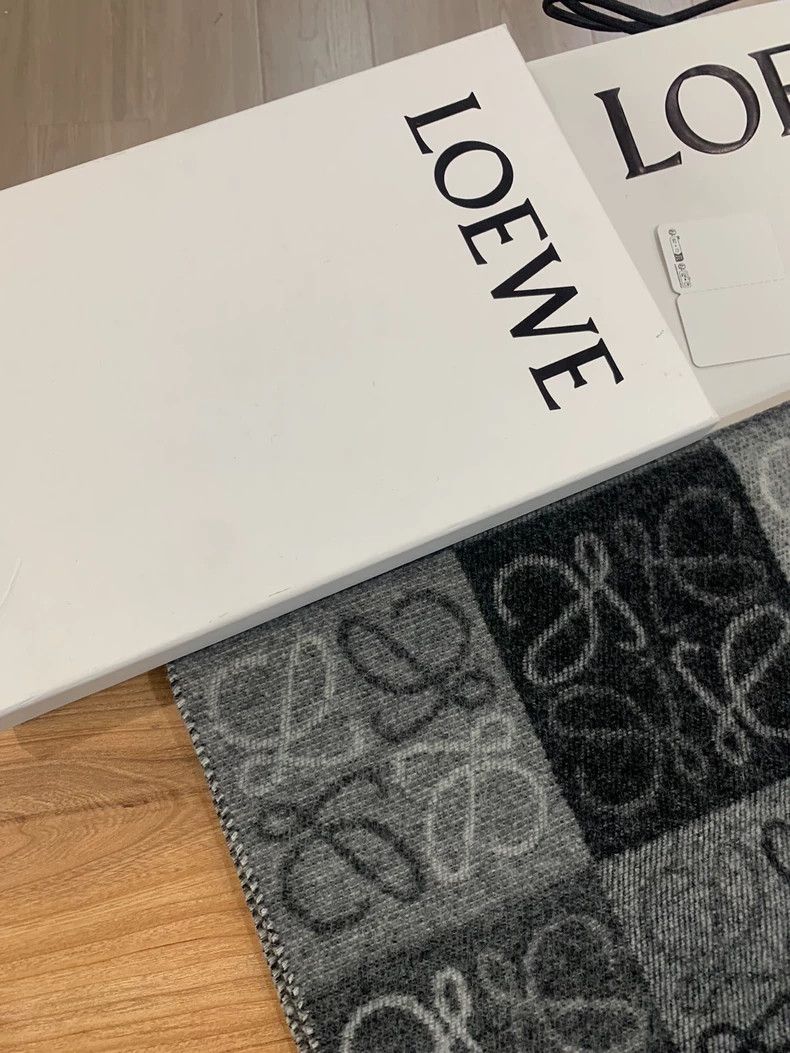 Loewe LOEWE Cashmere scarf Size ONE SIZE - 2 Thumbnail
