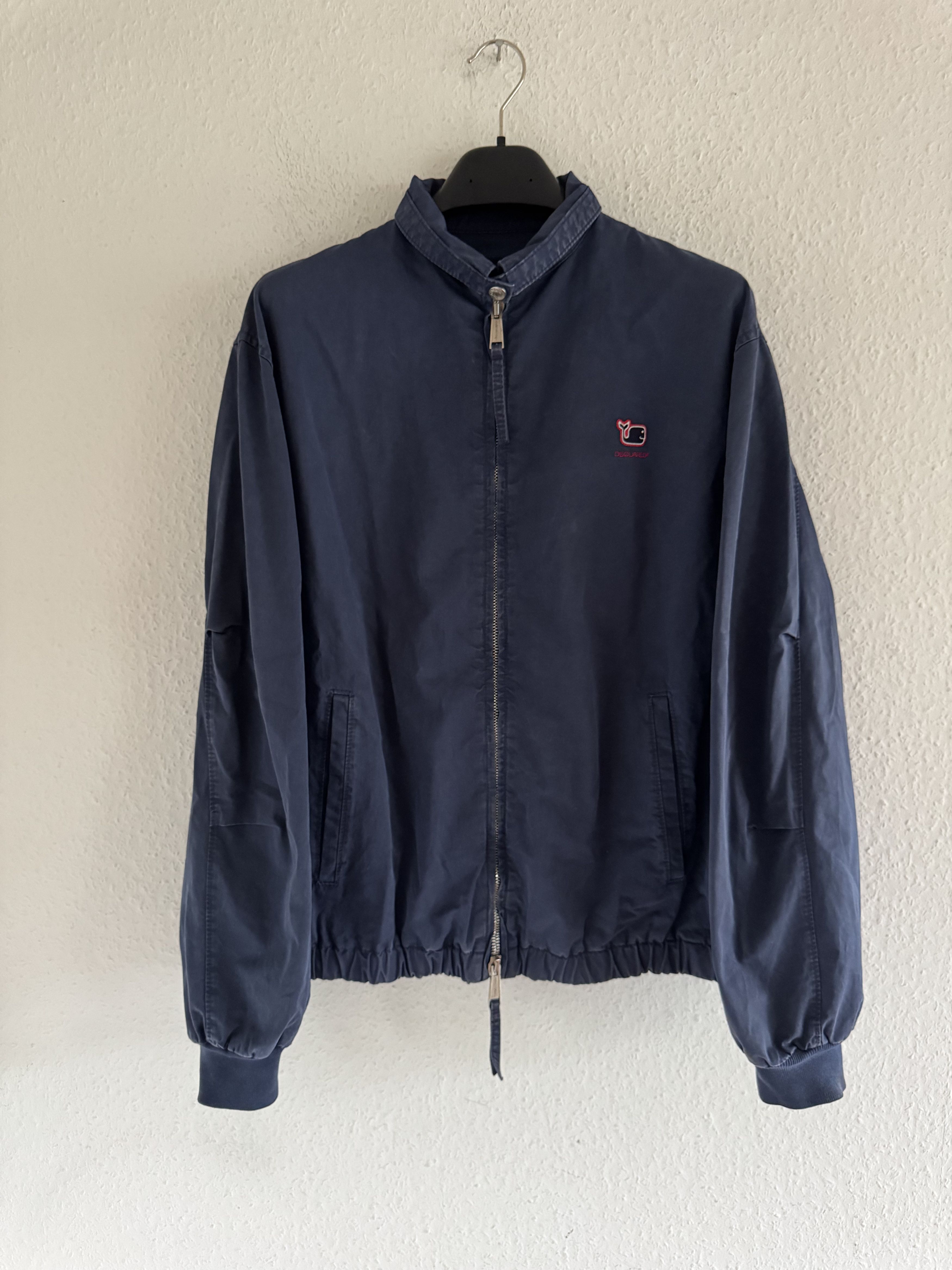 Dsquared2 SS07 Vintage Faded Zip Jacket Whale Patch Size US L / EU 52-54 / 3 - 1 Thumbnail