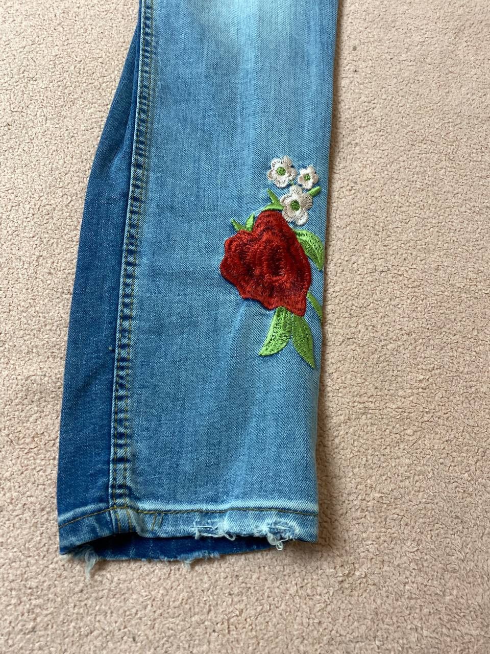 Japanese Brand × Vintage Vintage Washed Denim Jeans Size 30" / US 8 / IT 44 - 3 Thumbnail