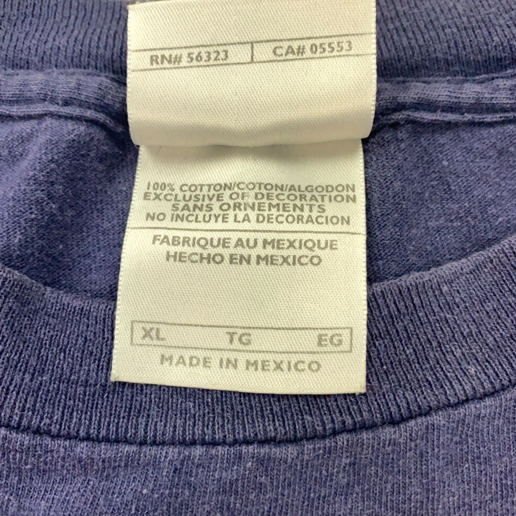 Nike VINTAGE Nike Center Swoosh Shirt Mens XL Blue Short Sleeve Tee Silver Tag 90s Size US XL / EU 56 / 4 - 7 Thumbnail