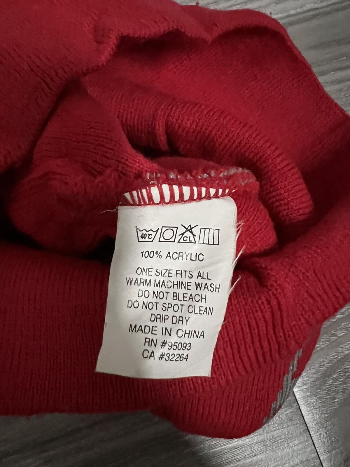 Vintage Vintage Forum Spell Out Beanie Hat Size ONE SIZE - 6 Thumbnail