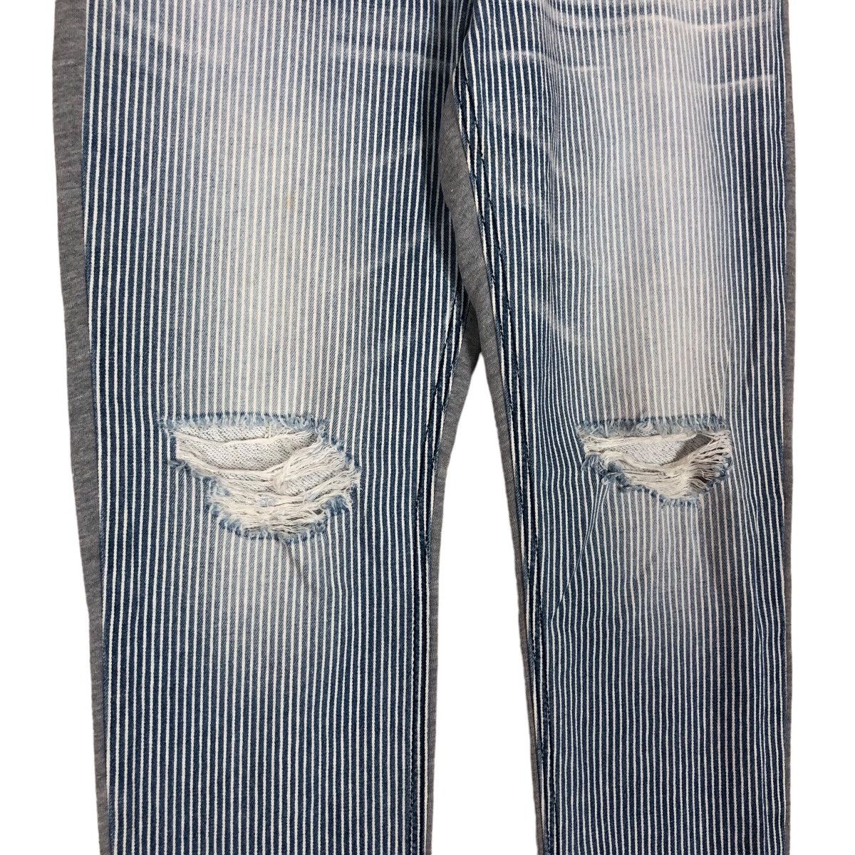 Other Vintage Rodeo Crowns Stripe Denim Jeans Size US 28 / EU 44 - 4 Thumbnail