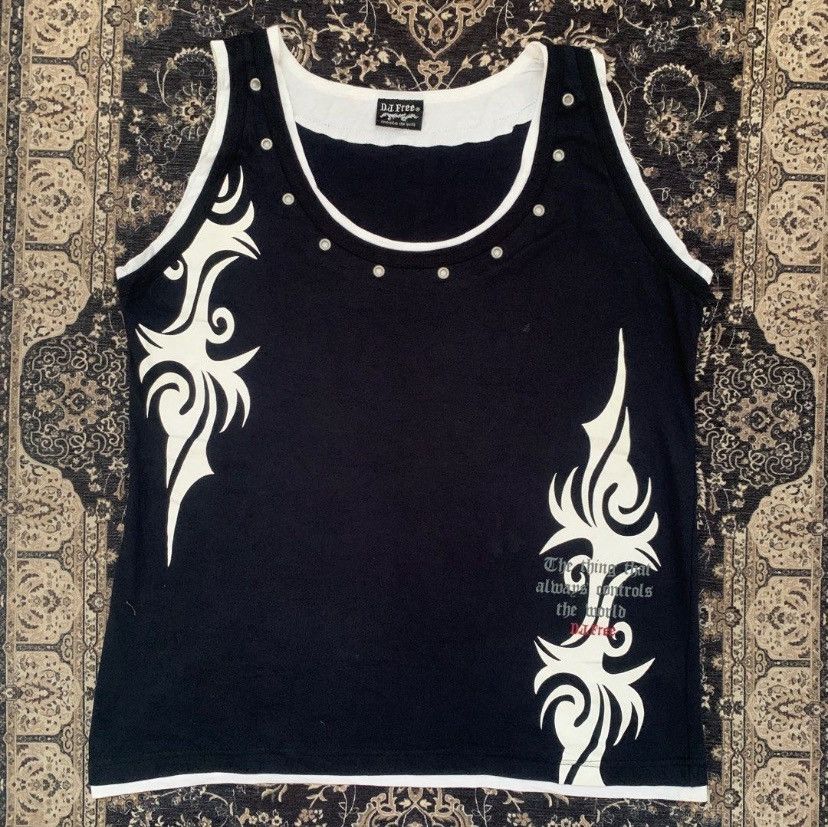Other Y2K DJ Free Tribal Art Pattern Tanktops Size US M / EU 48-50 / 2 - 1 Thumbnail