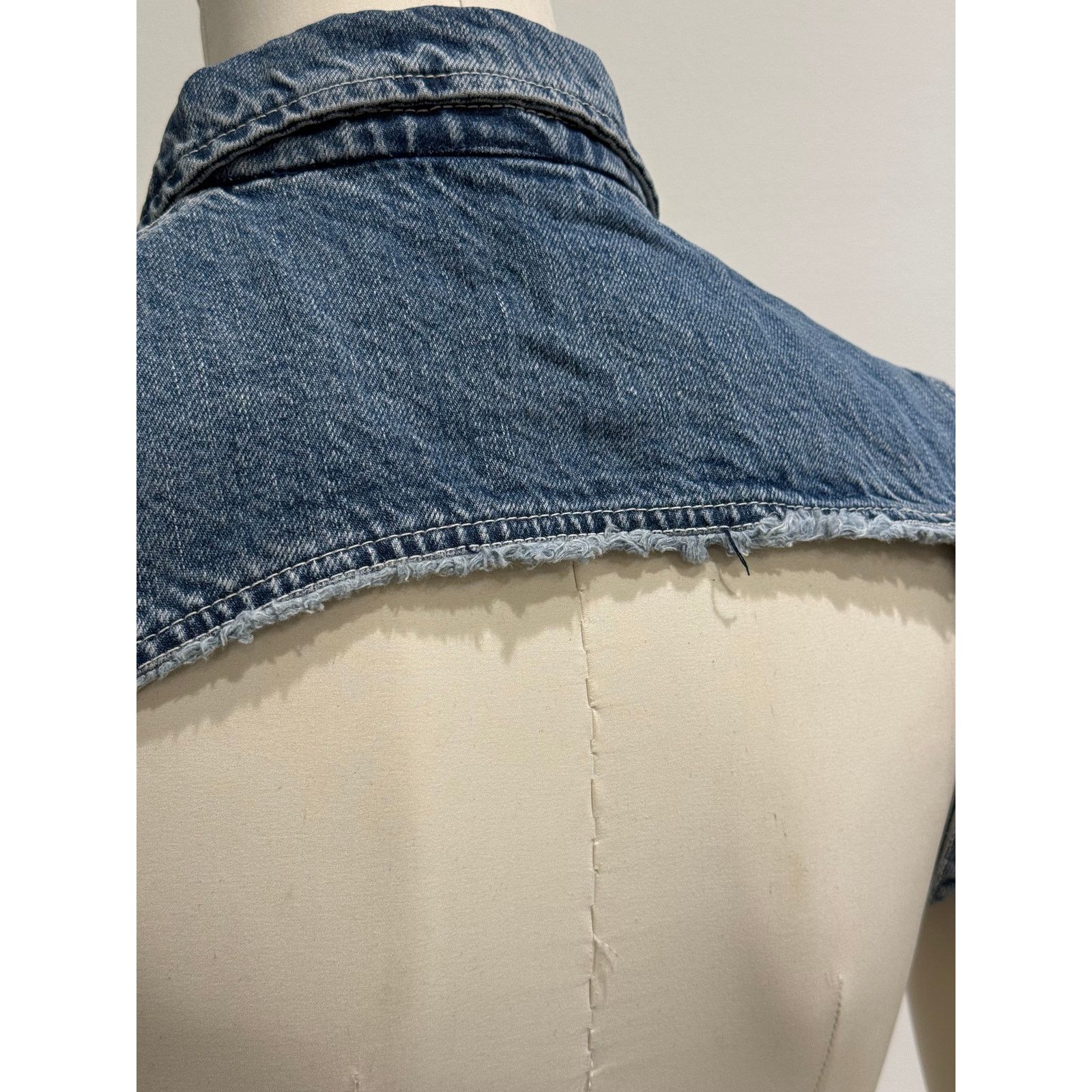 plein sud 2000s Plein Sud cropped denim top Size XS / US 0-2 / IT 36-38 - 7 Thumbnail