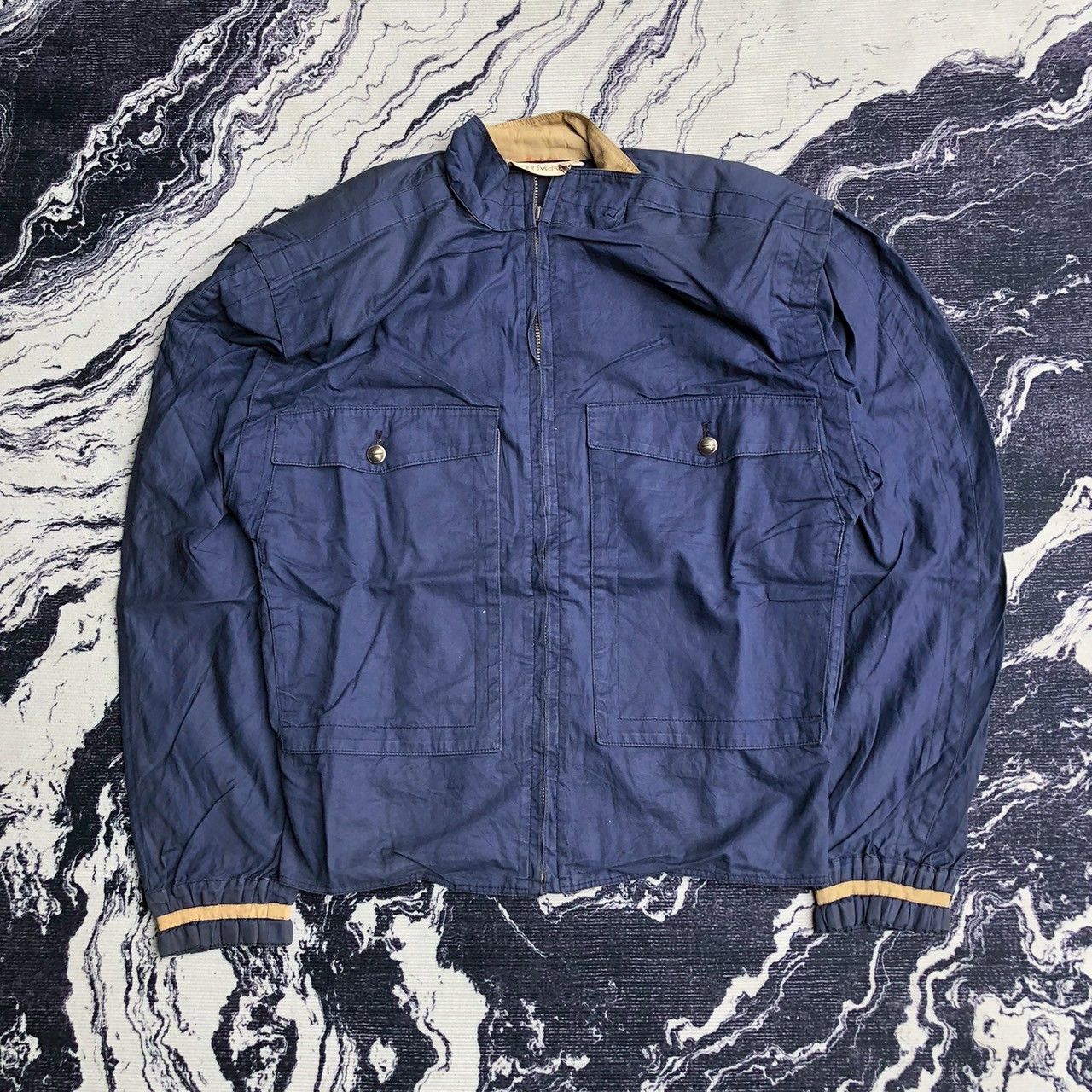 Versace RARE Archival Vintage Gianni Versace Utility Cotton Jacket Size S / US 4 / IT 40 - 1 Thumbnail