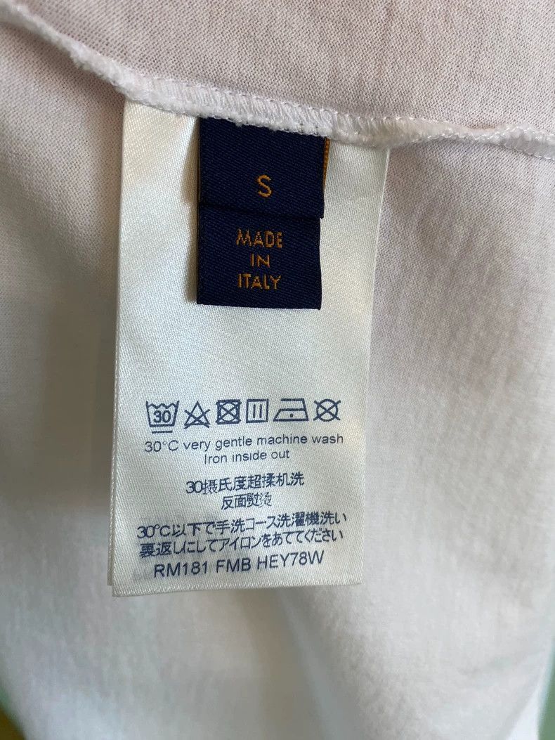 Louis Vuitton Louis Vuitton Logo Short Sleeve TShirt-2506 Size S / US 4 / IT 40 - 5 Thumbnail