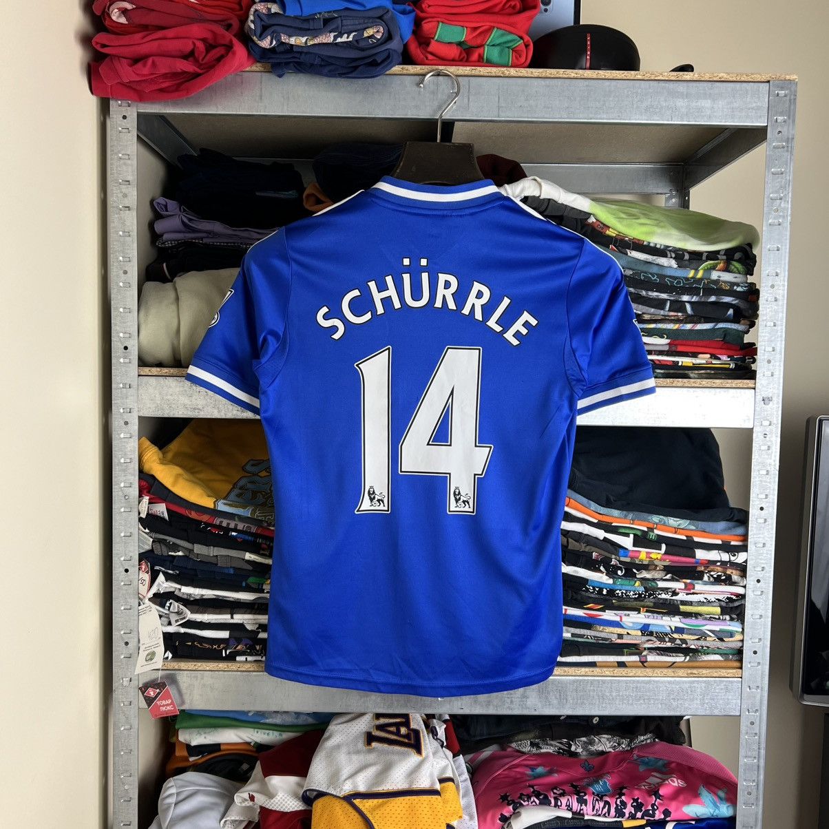 Adidas Rare! Schurrle 14 Adidas Chelsea Soccer Jersey Shirt 00s Size US S / EU 44-46 / 1 - 1 Thumbnail