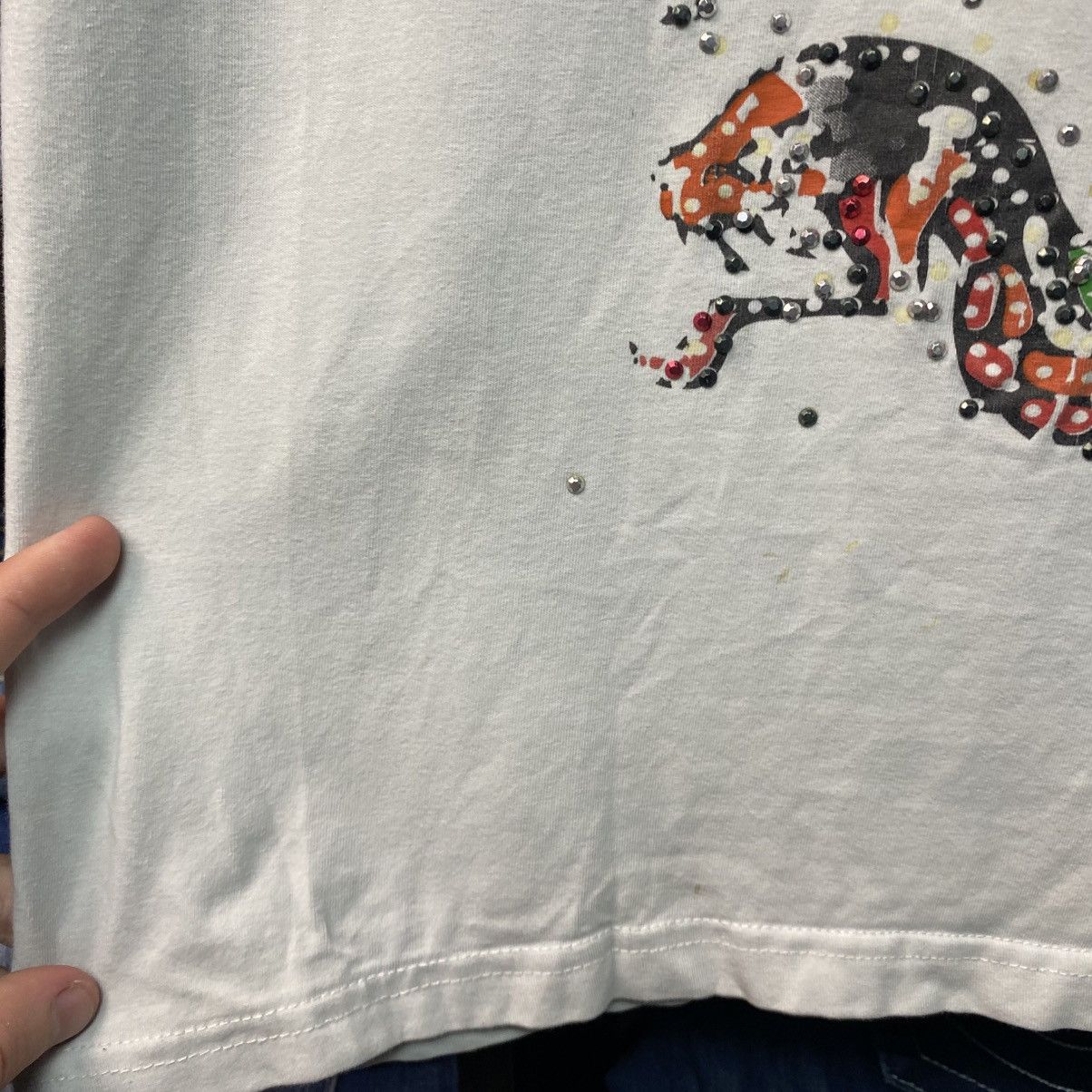 Ed Hardy Vintage Ed Hardy by Christian Audigier y2k opium tee size L Size L / US 10 / IT 46 - 5 Thumbnail