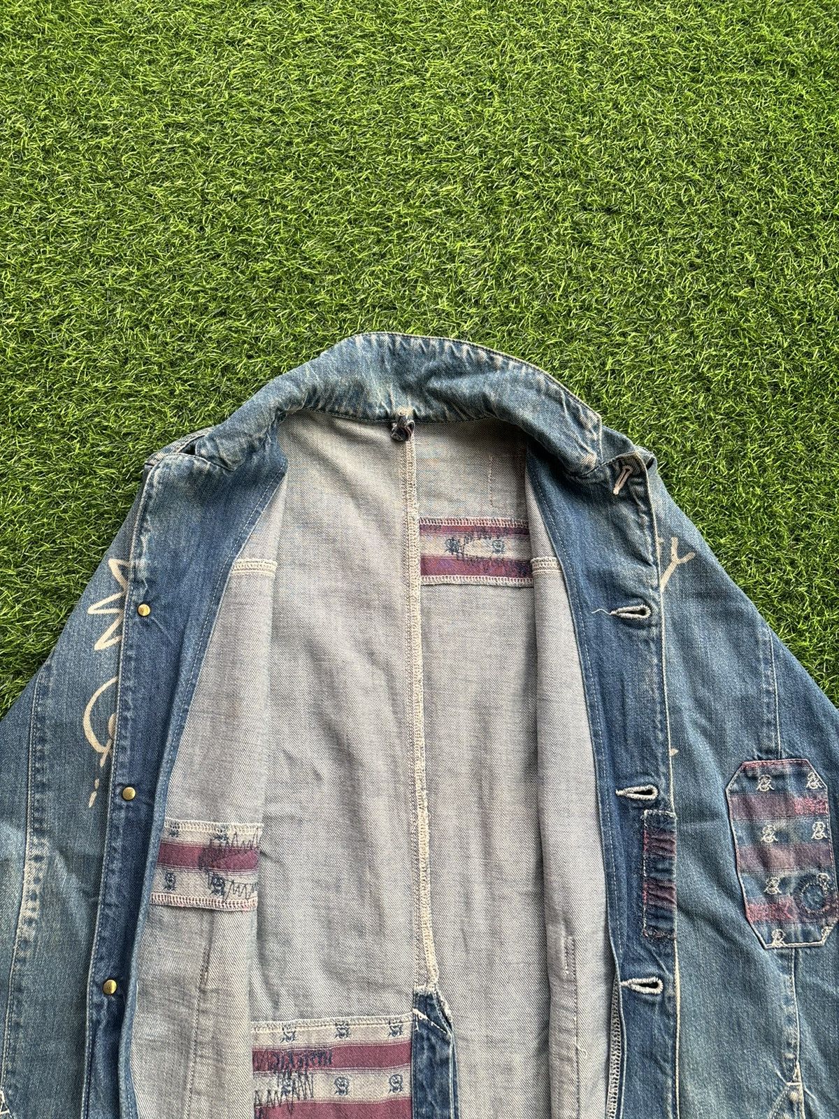 Hysteric Glamour Vintage Hysteric Glamour Denim jacket Size M / US 6-8 / IT 42-44 - 8 Thumbnail