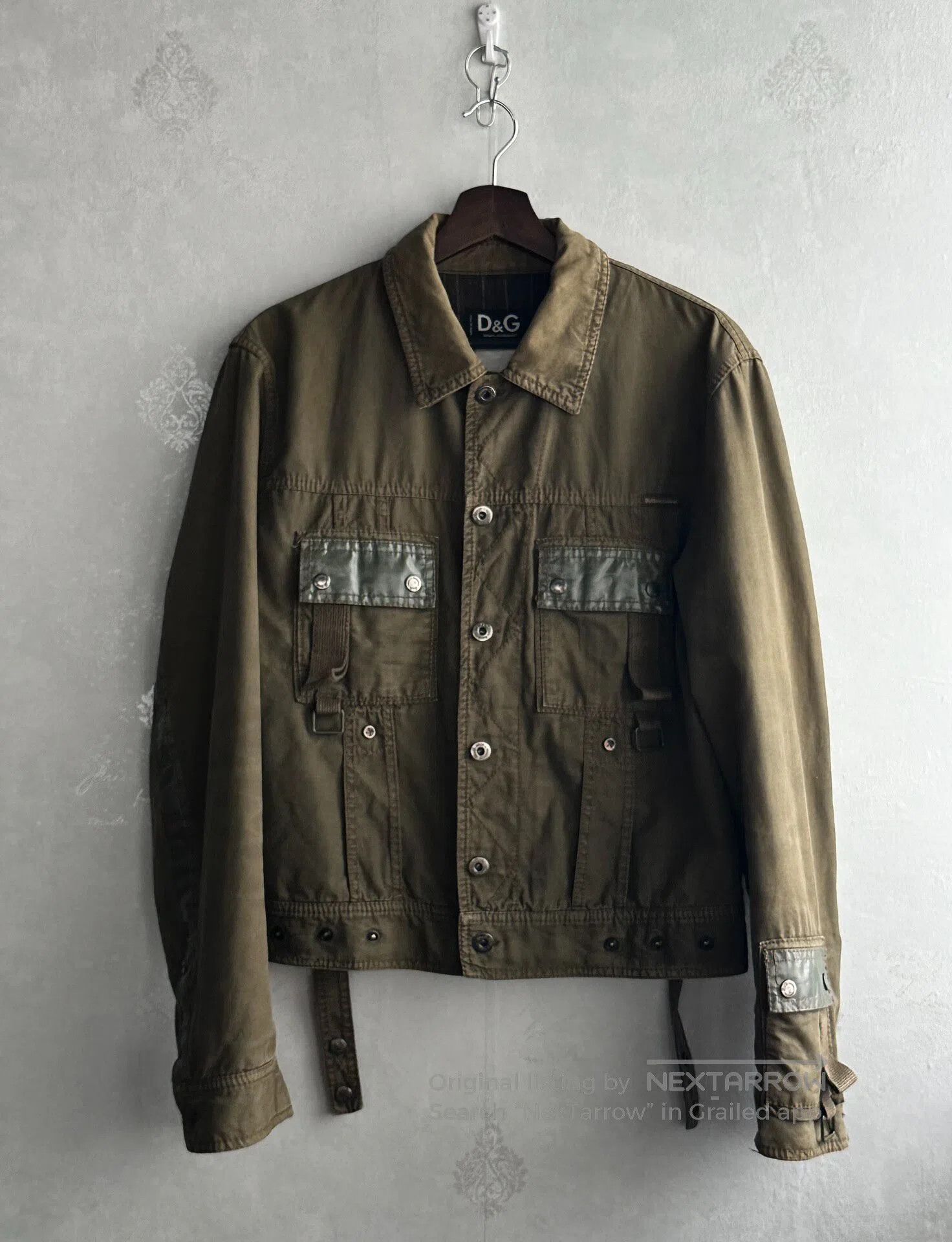 Dolce & Gabbana Dolce＆Gabbana 04aw Military Pocket Jacket| Size US L / EU 52-54 / 3 - 1 Thumbnail